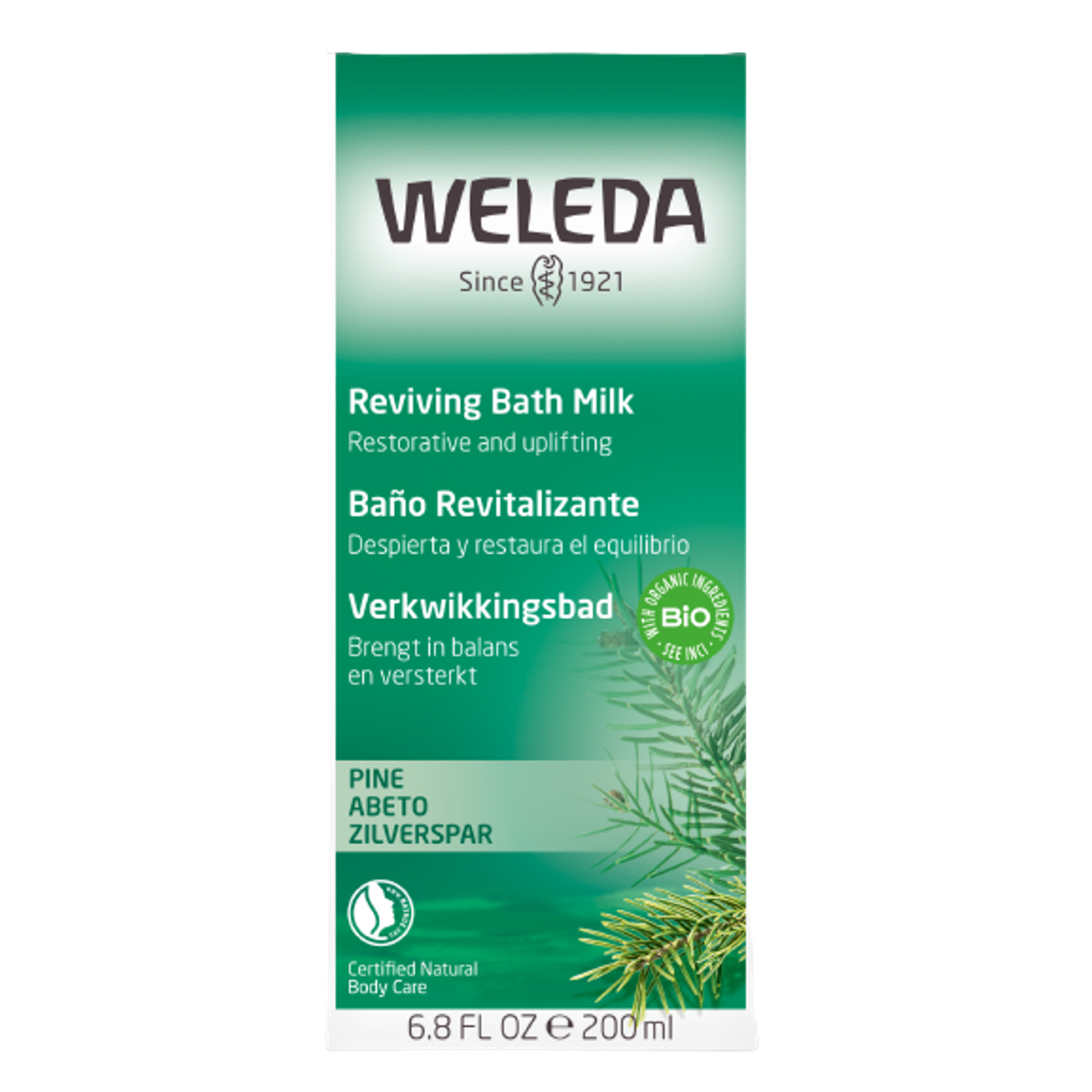 Weleda Reviving Bath Milk – Pine 200ml