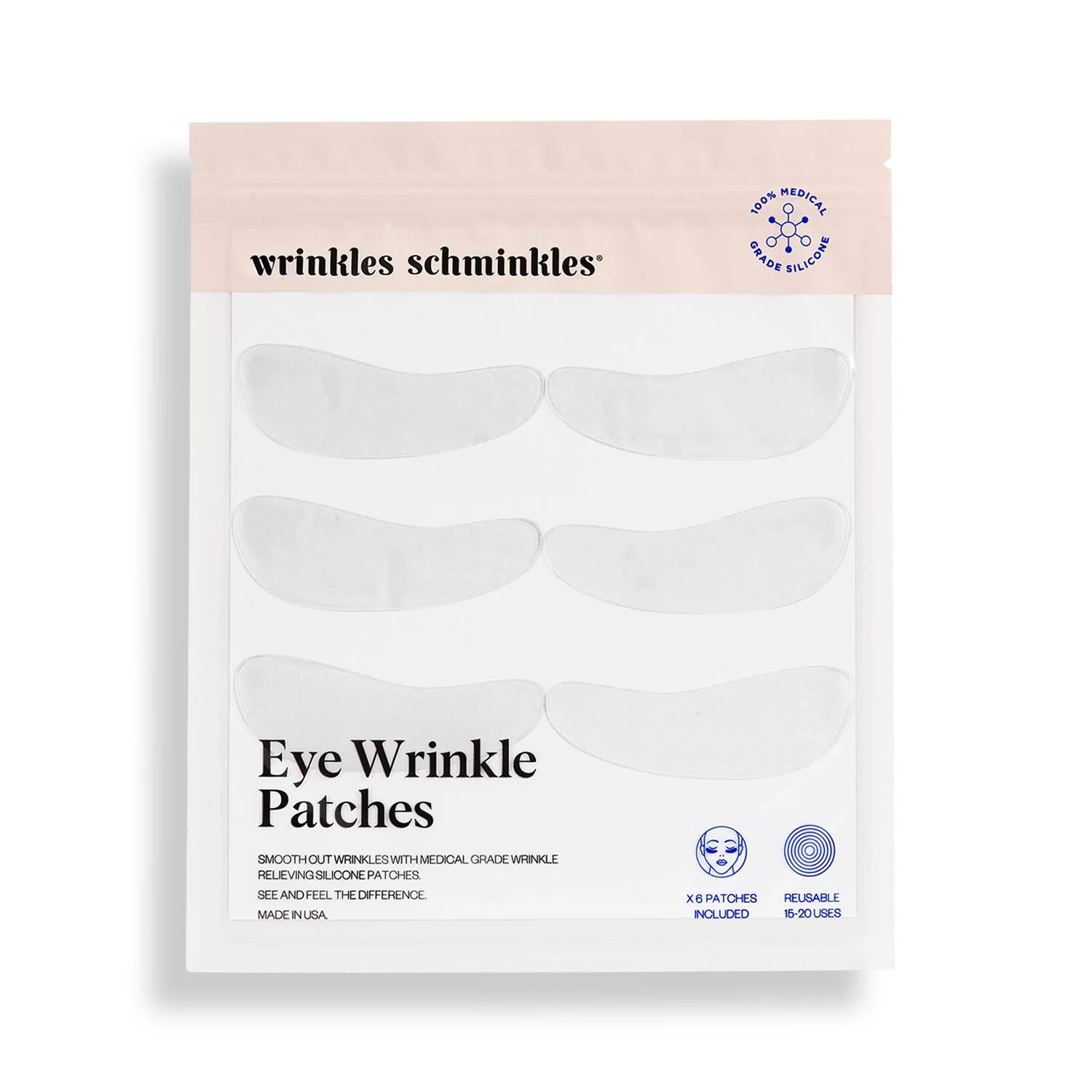 Wrinkles Schminkle Eye Wrinkle Patches - Set Of 3 Pairs