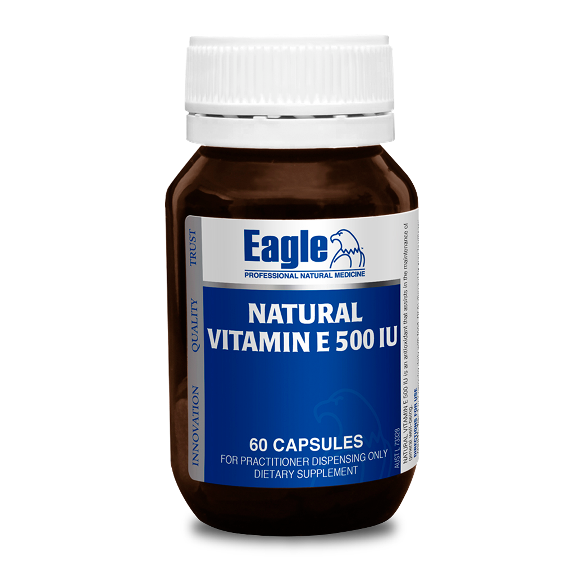 Eagle Natural Vitamin E 500iu Capsules 60s