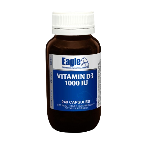 Eagle Vitamin D3 1000iu Capsules 240s