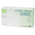 Gloves Ultra Fresh Clear Vinyl P/F Extra Large Box of 100