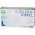 Gloves Ultra Fresh Clear Vinyl P/F Large Box of 100