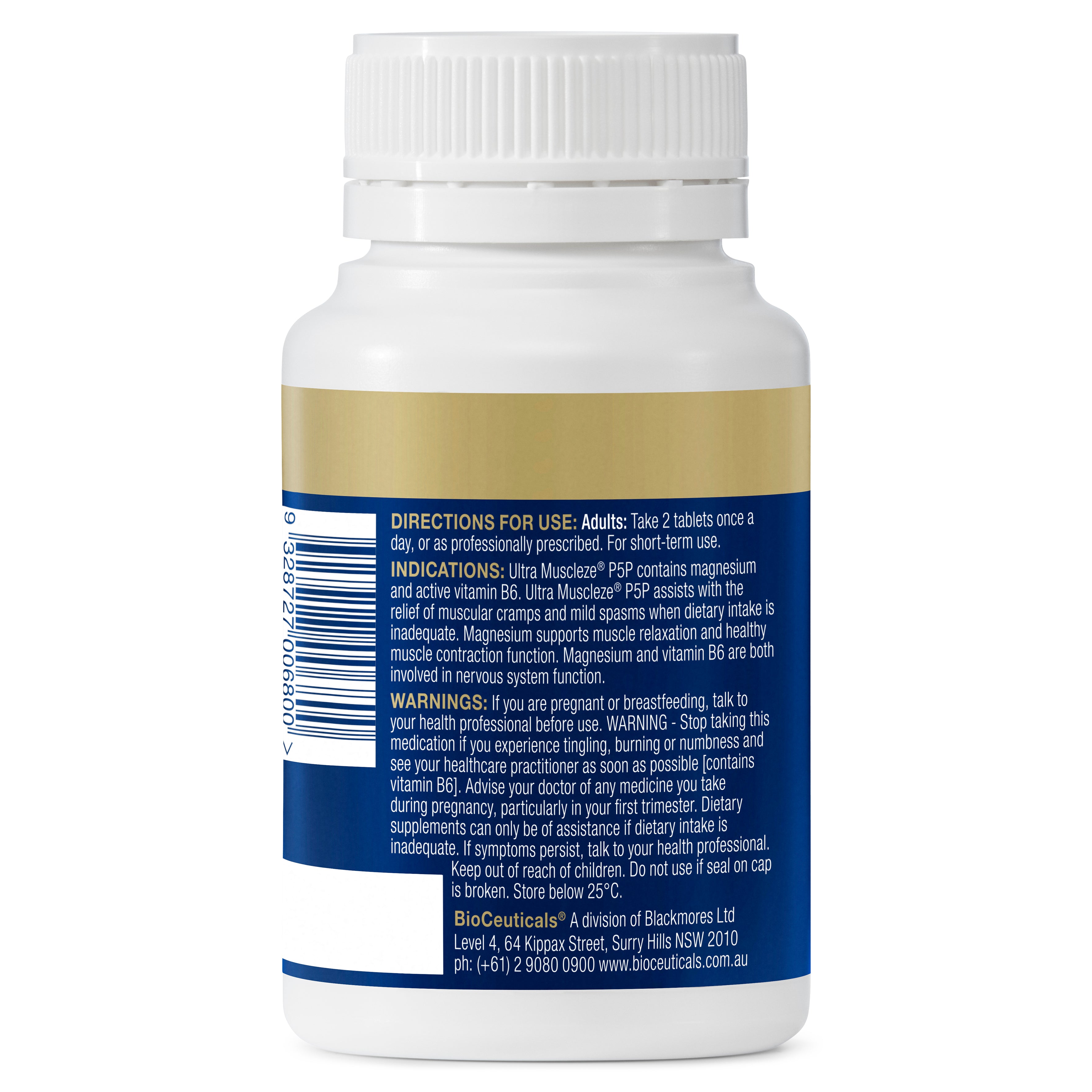 BioCeuticals Ultra Muscleze P5P Tablets 60s