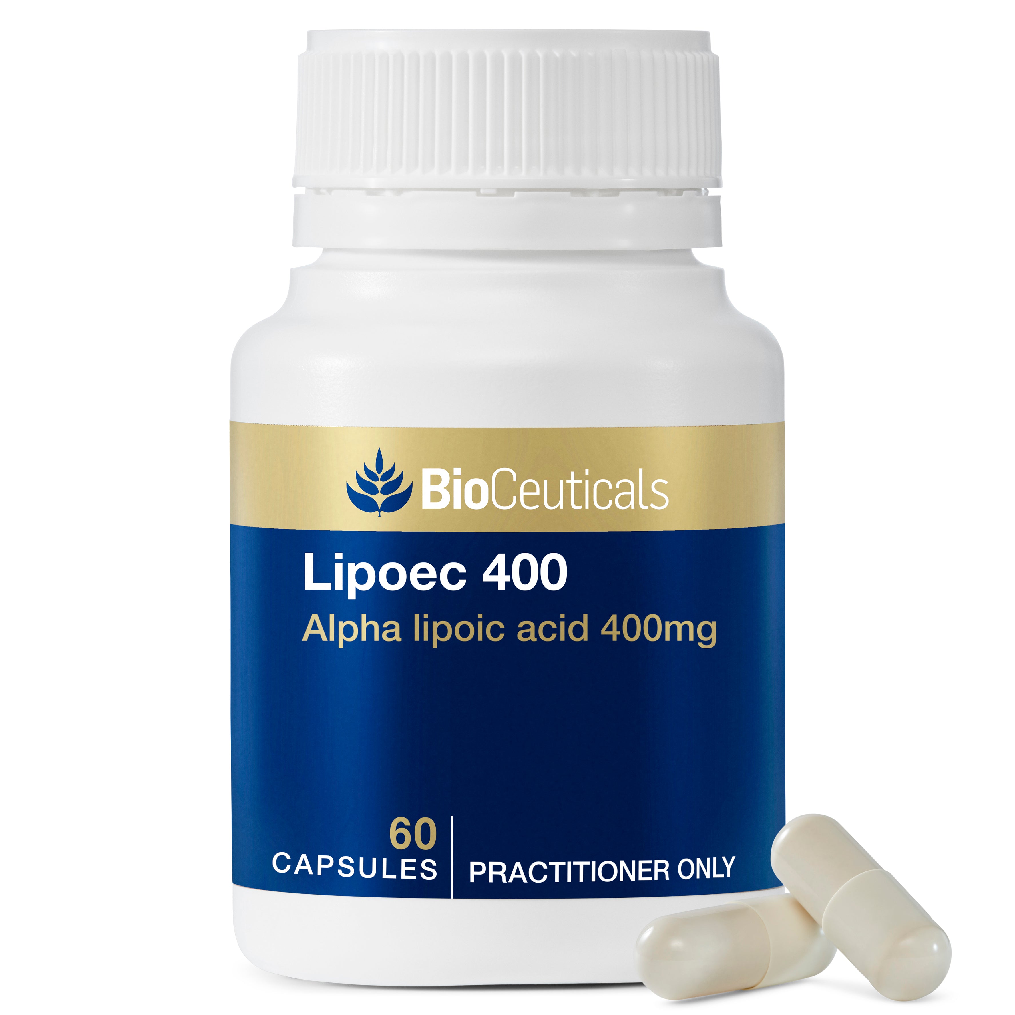 BioCeuticals Lipoec 400 Capsules 60s