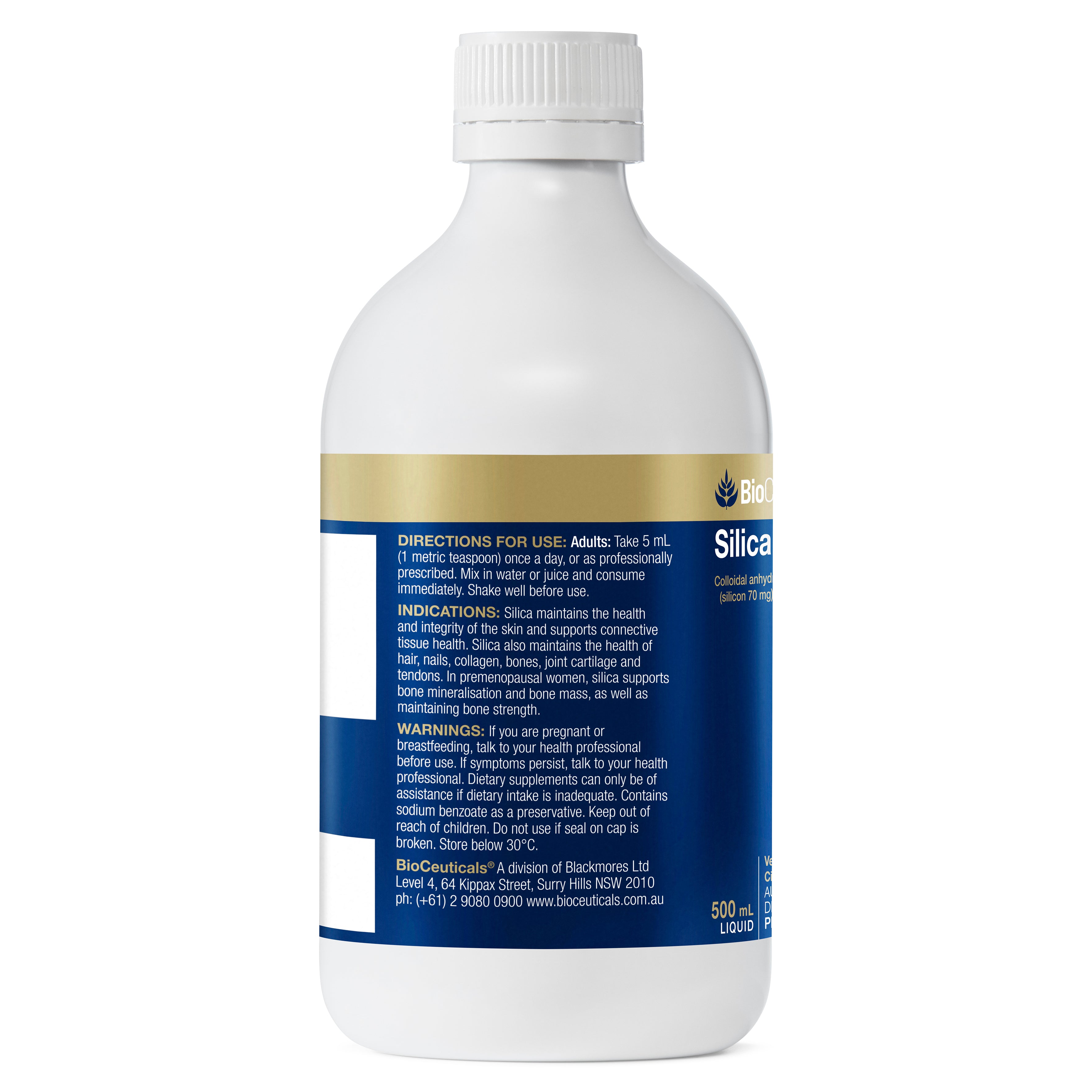 BioCeuticals Silica Liquid 500mL