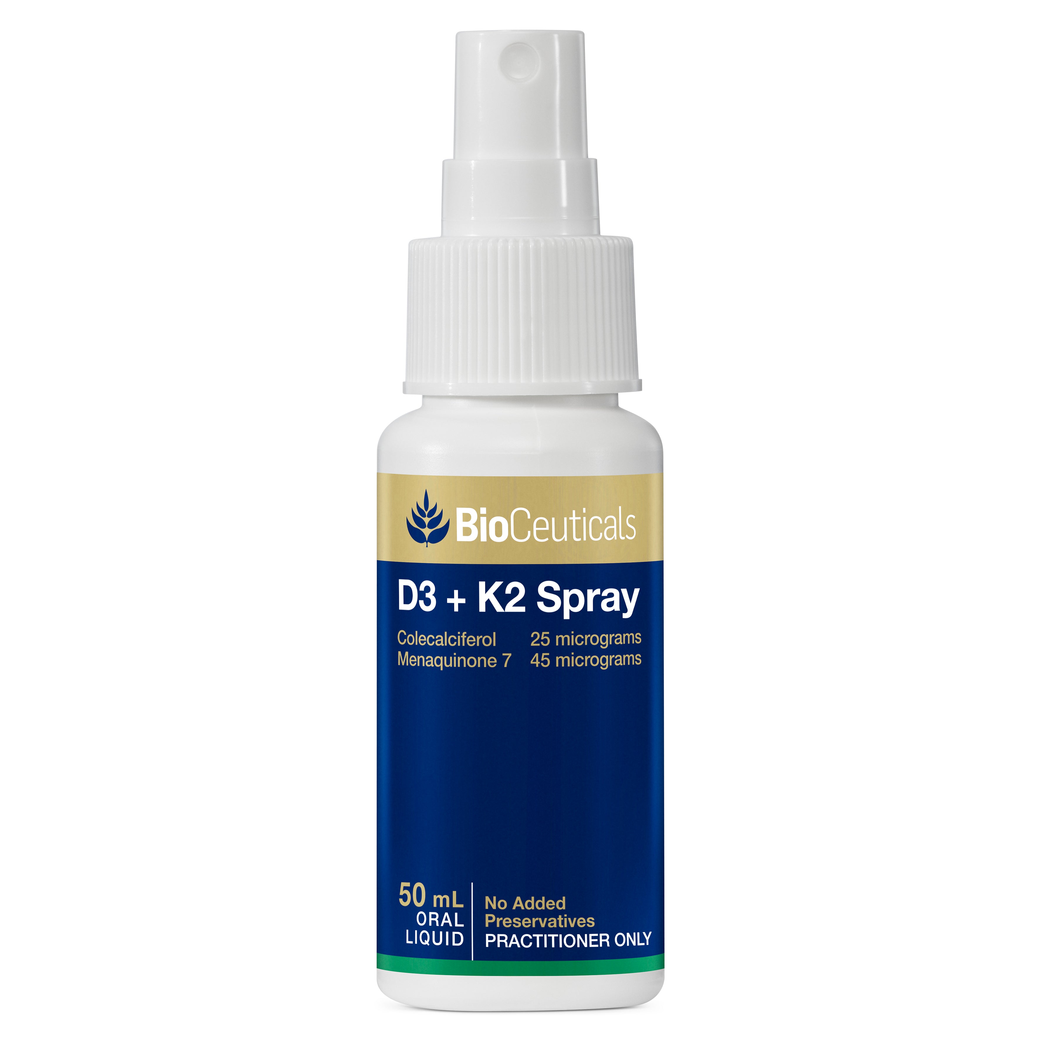 BioCeuticals D3 + K2 Spray 50mL