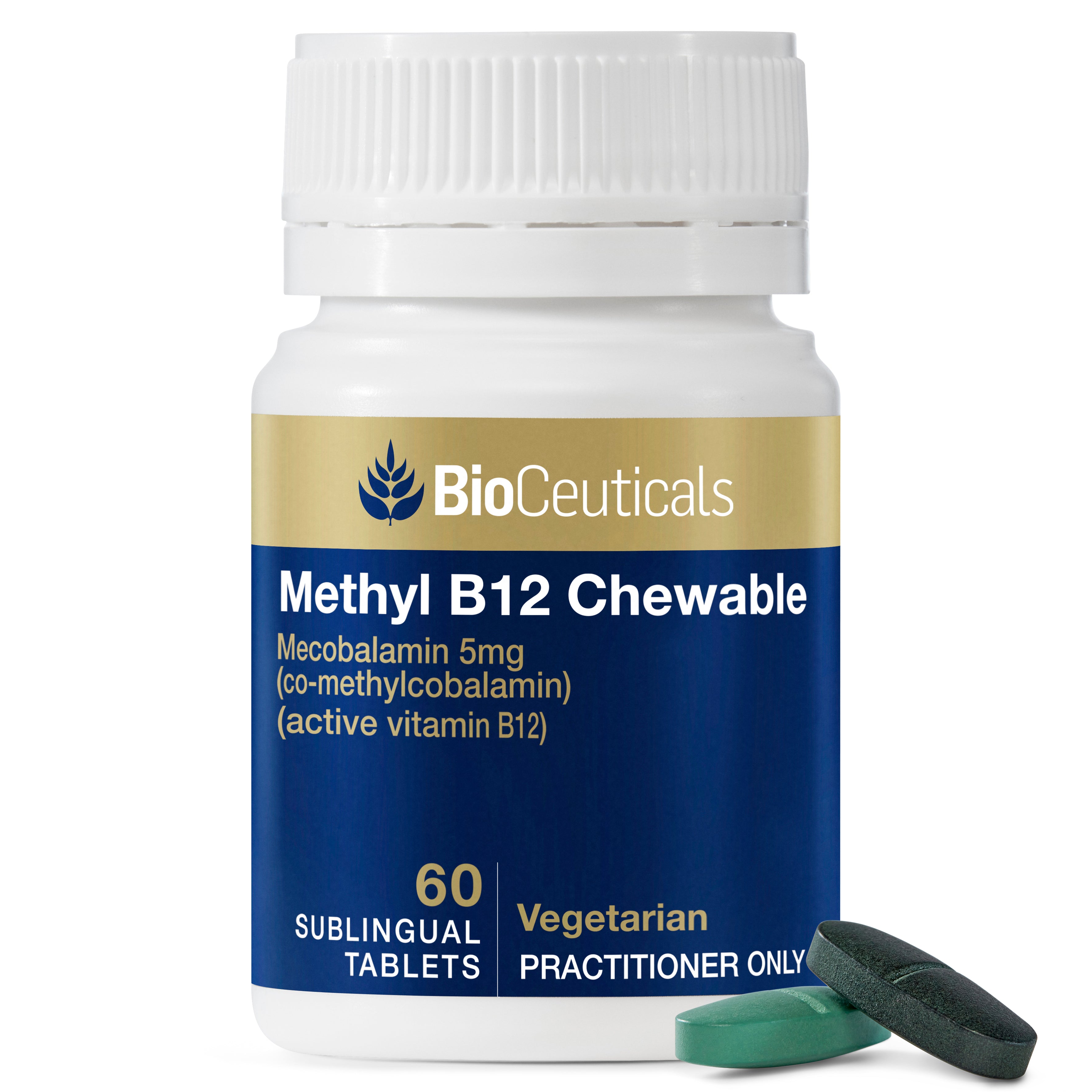 BioCeuticals Methyl B12 Chewable Tablets 60s