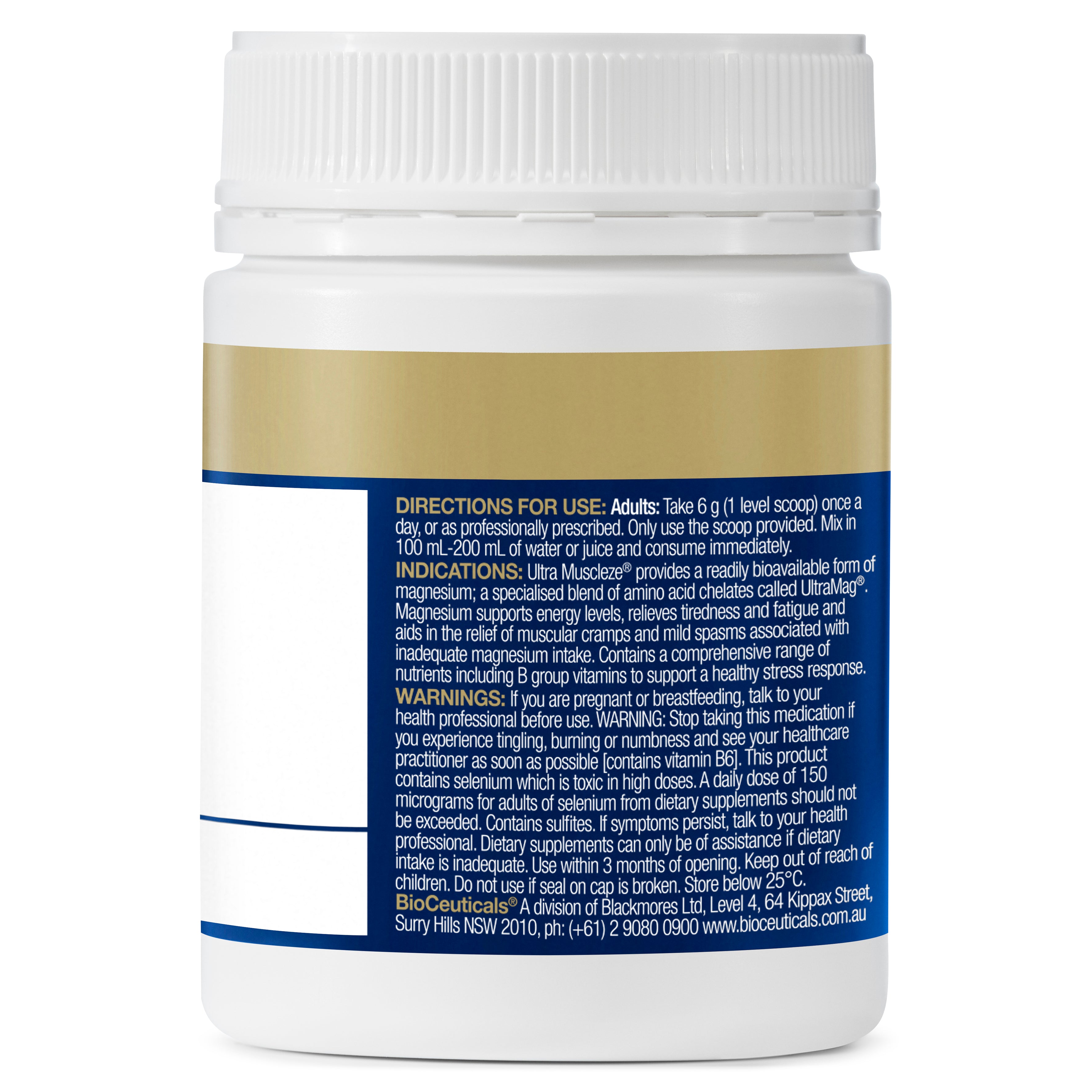 BioCeuticals Ultra Muscleze Powder 180g