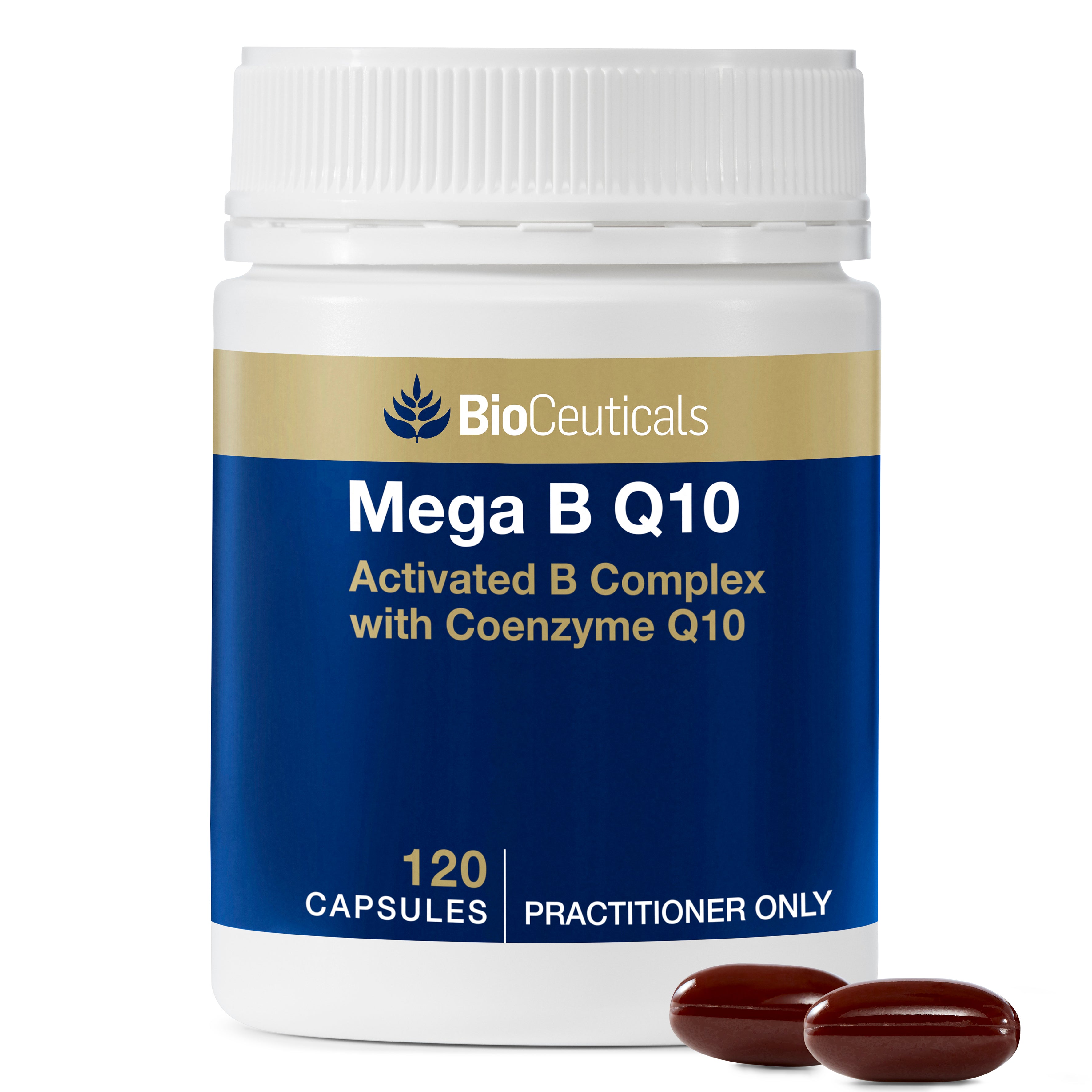 BioCeuticals Mega B Q10 Capsules 120s