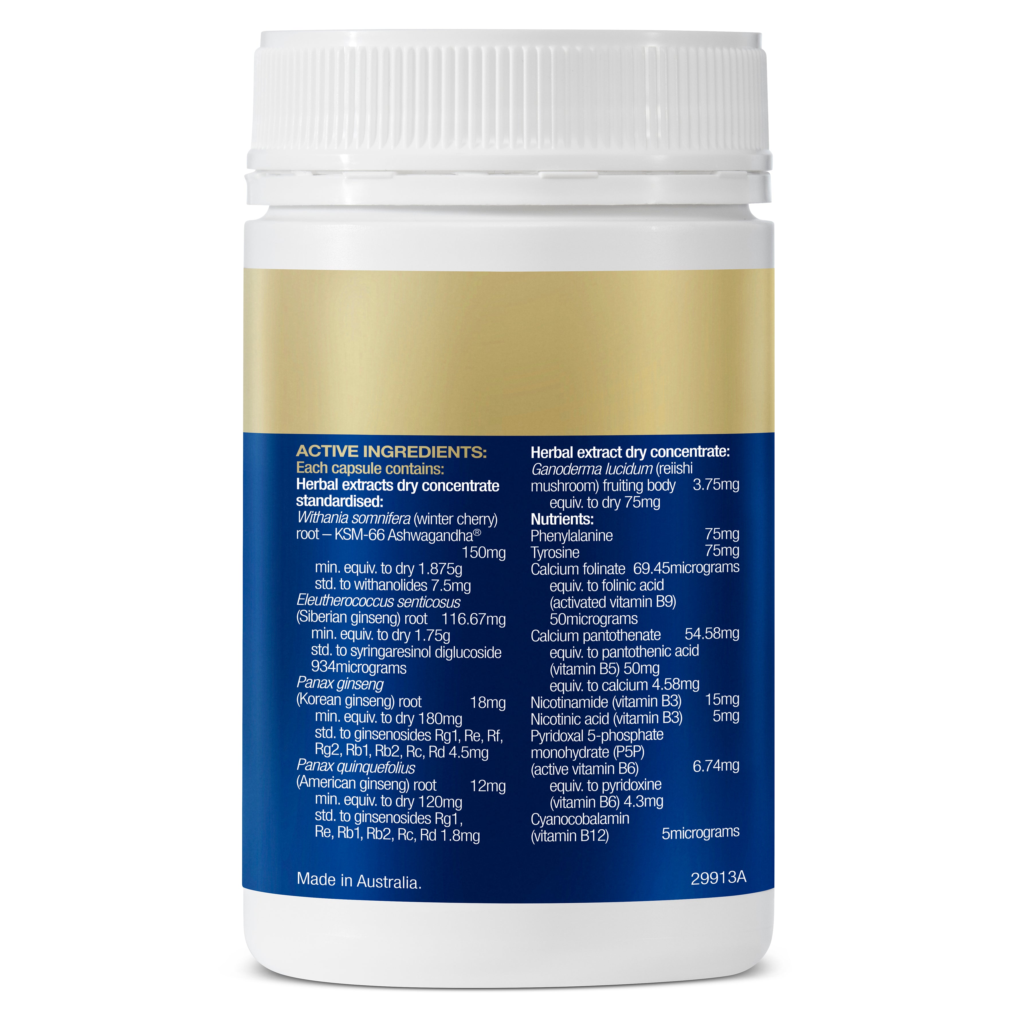 BioCeuticals Adrenoplex Capsules 120s