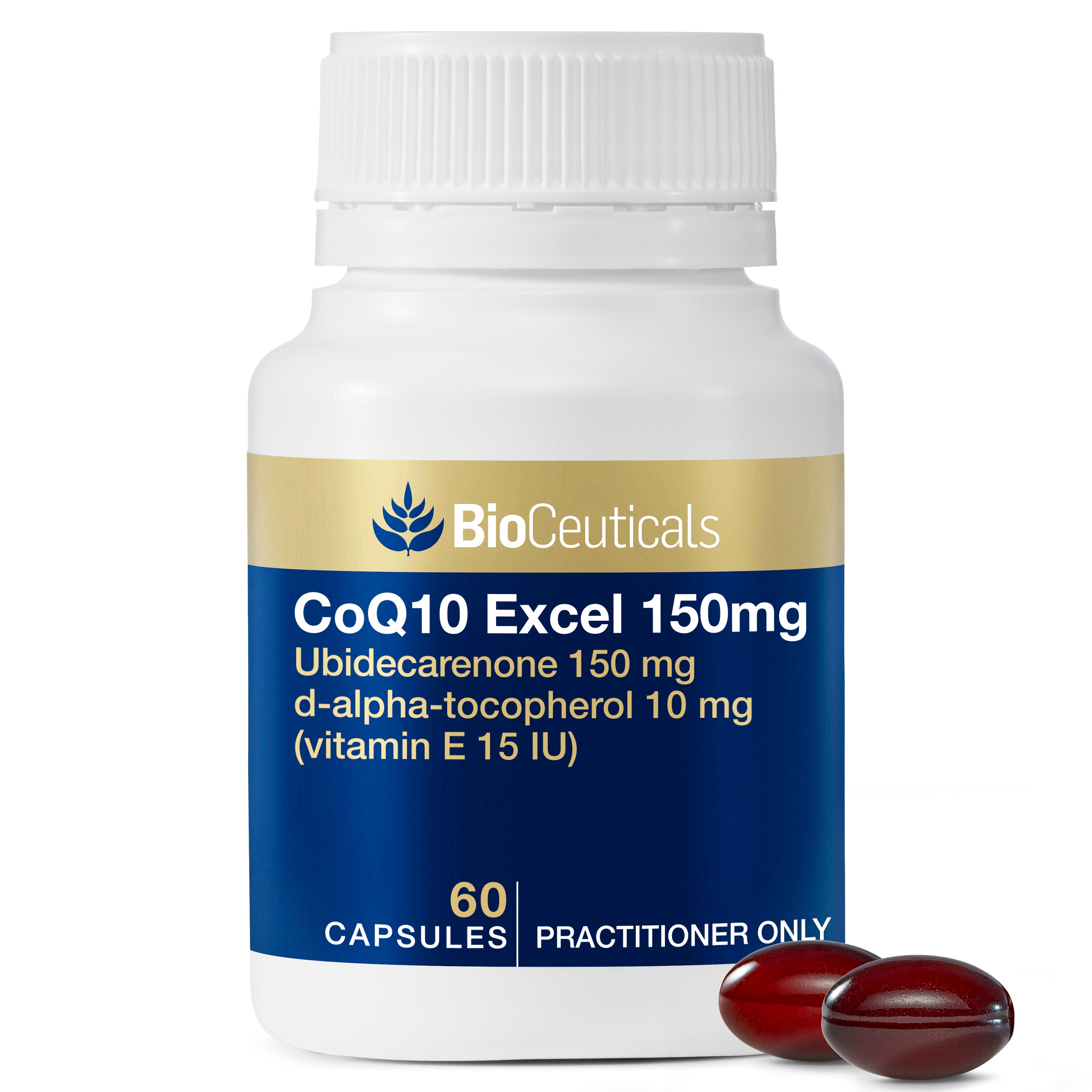 BioCeuticals CoQ10 Excel 150mg Soft Capsules 60s