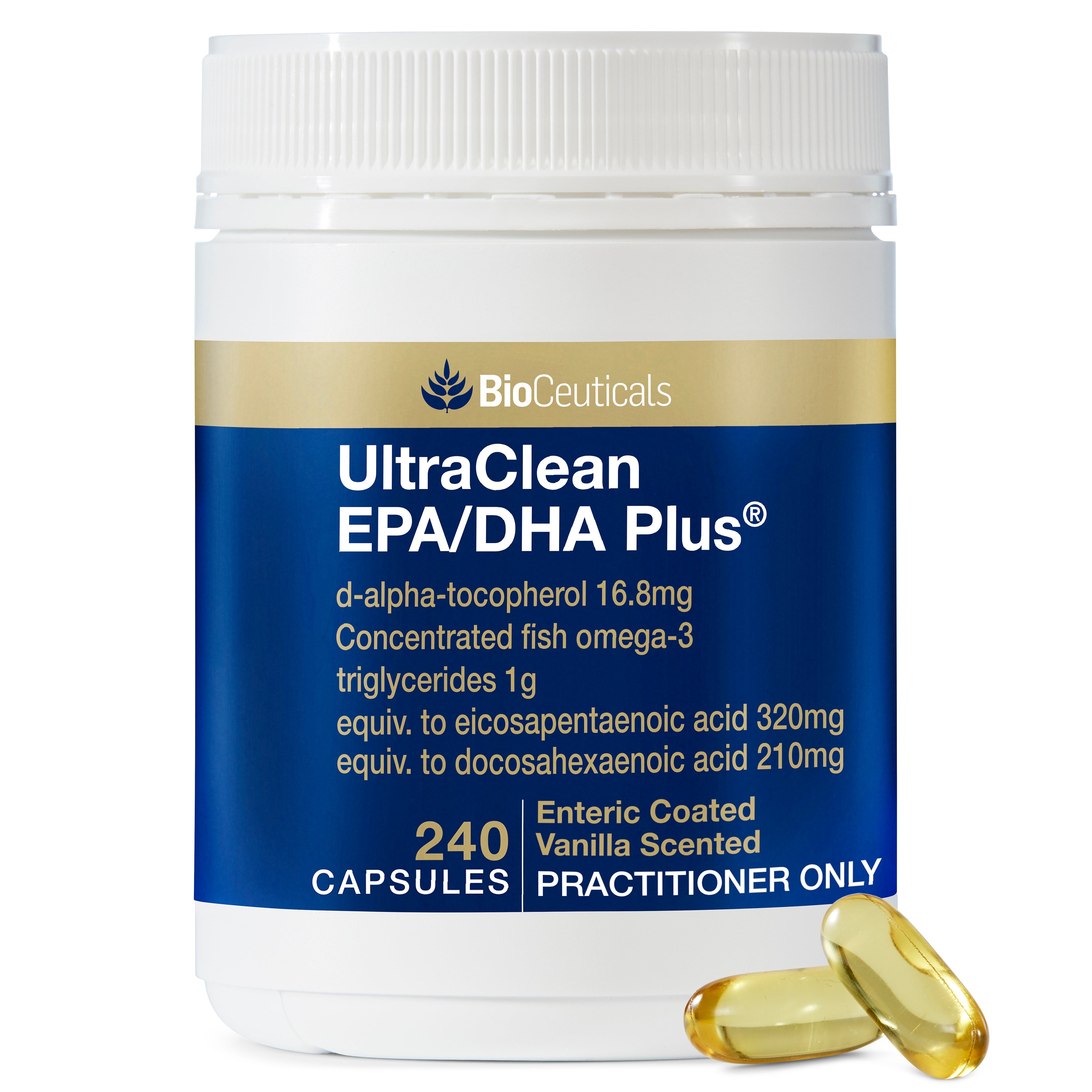 BioCeuticals UltraClean EPA/DHA Plus Soft Capsules 240s