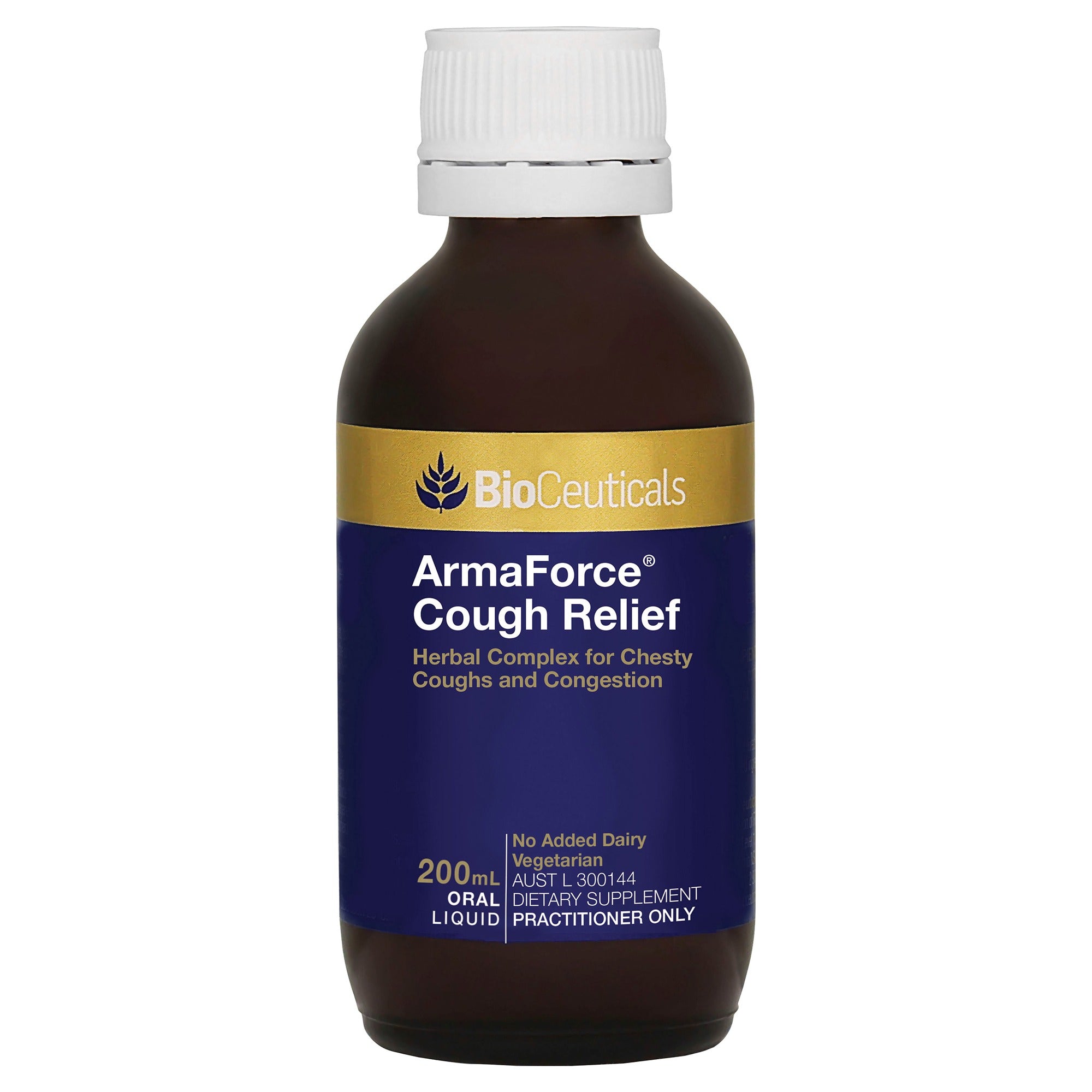 BioCeuticals ArmaForce Cough Relief Oral Liquid 200mL