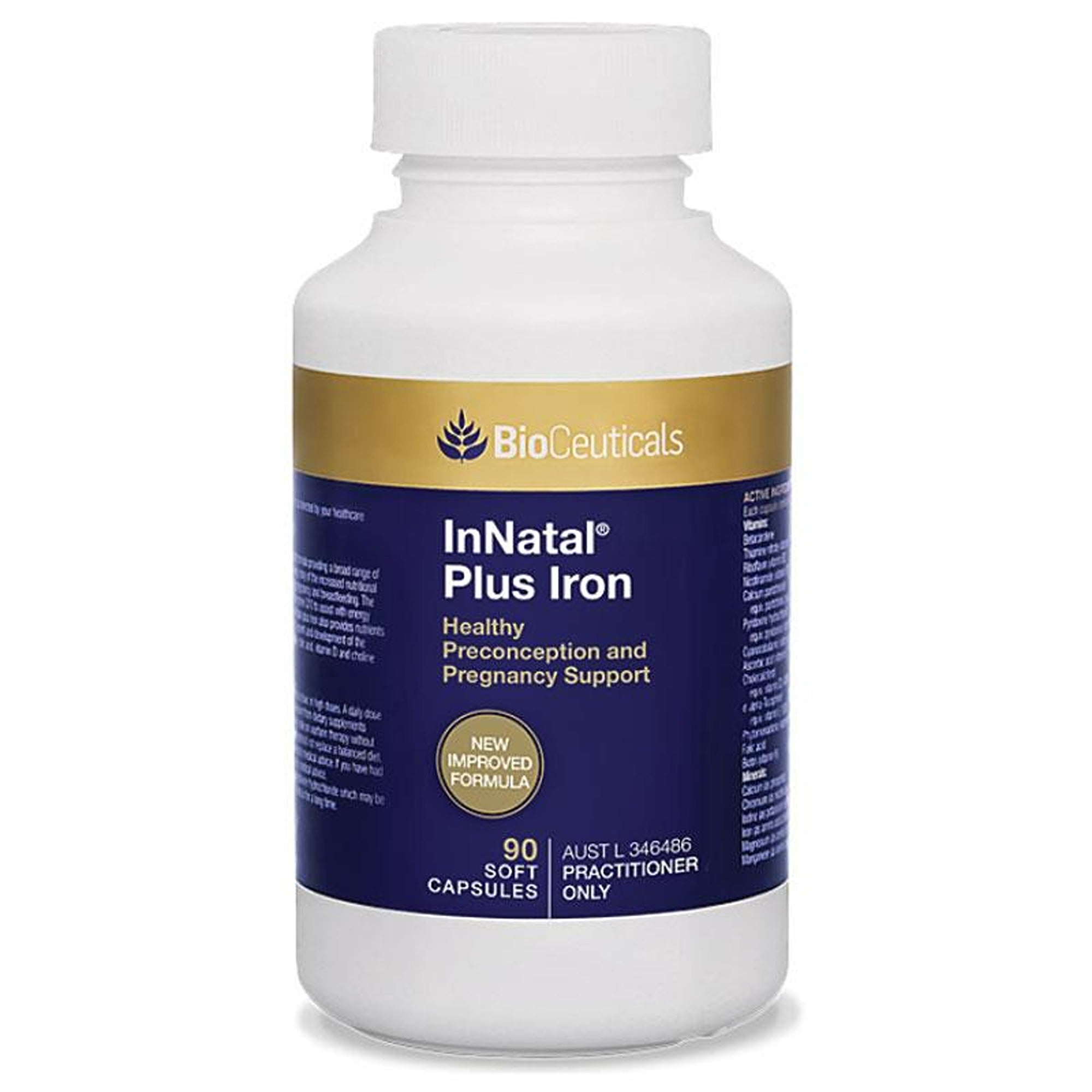 BioCeuticals InNatal Plus Iron Capsules 90s