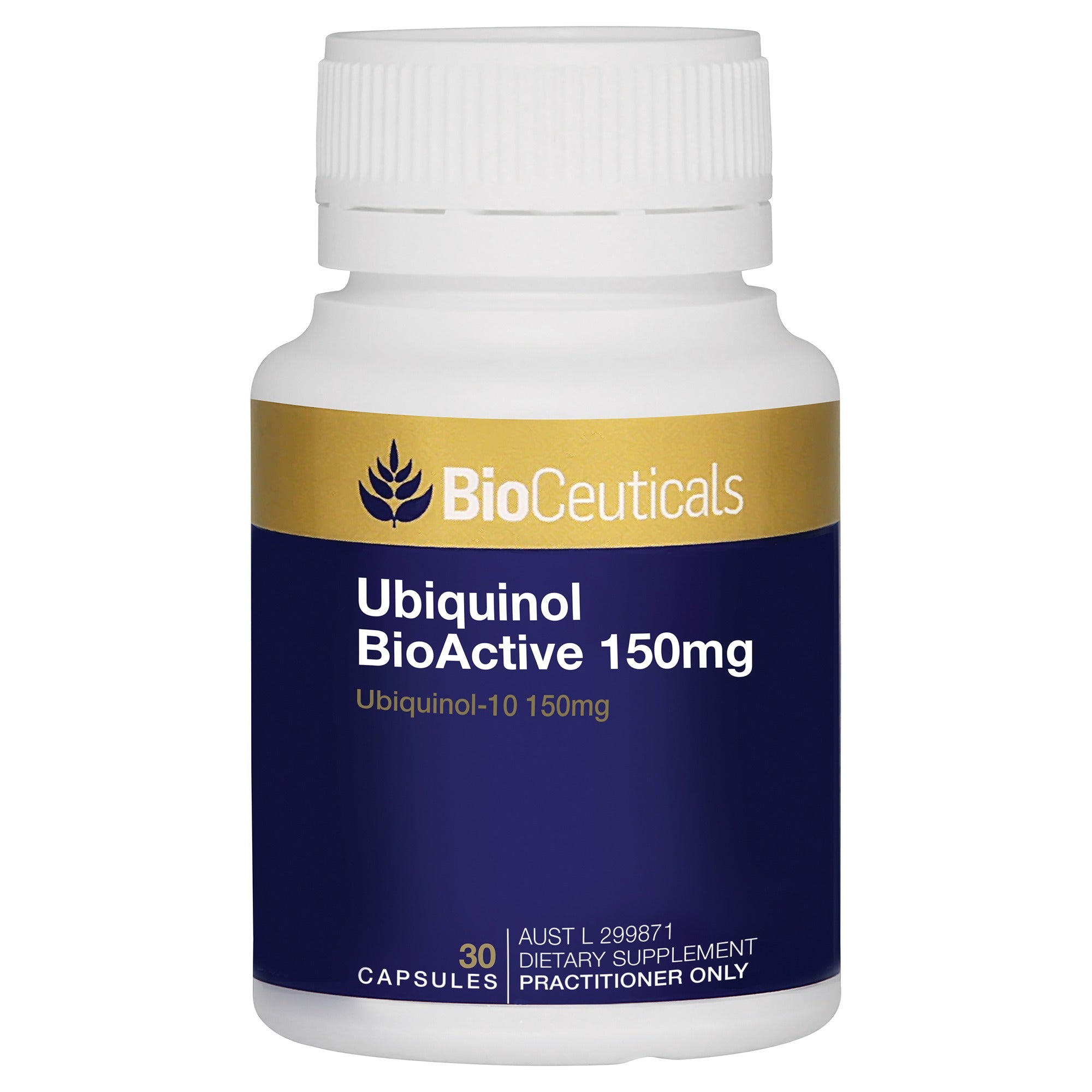 BioCeuticals Ubiquinol BioActive 150mg Soft Capsules 30s