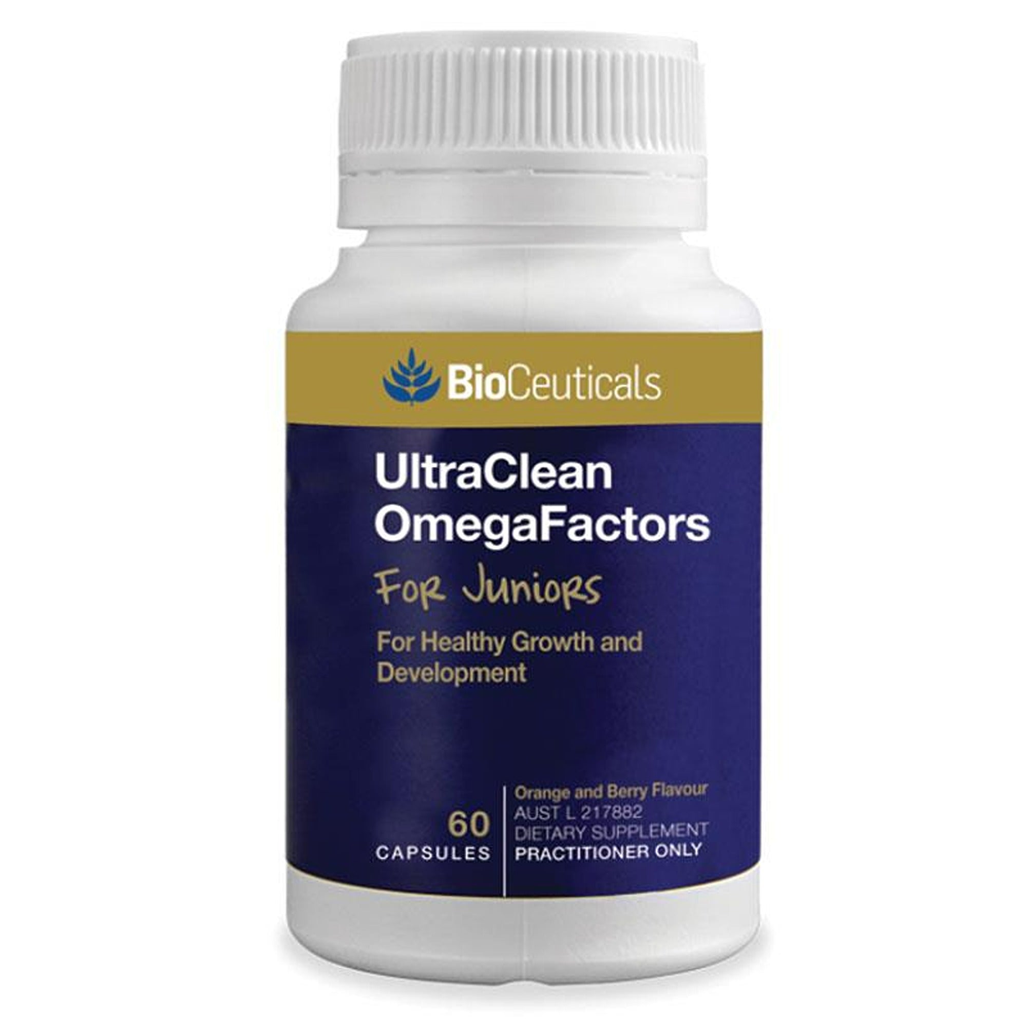 BioCeuticals UltraClean OmegaFactors for Juniors Softgel Capsules 60s