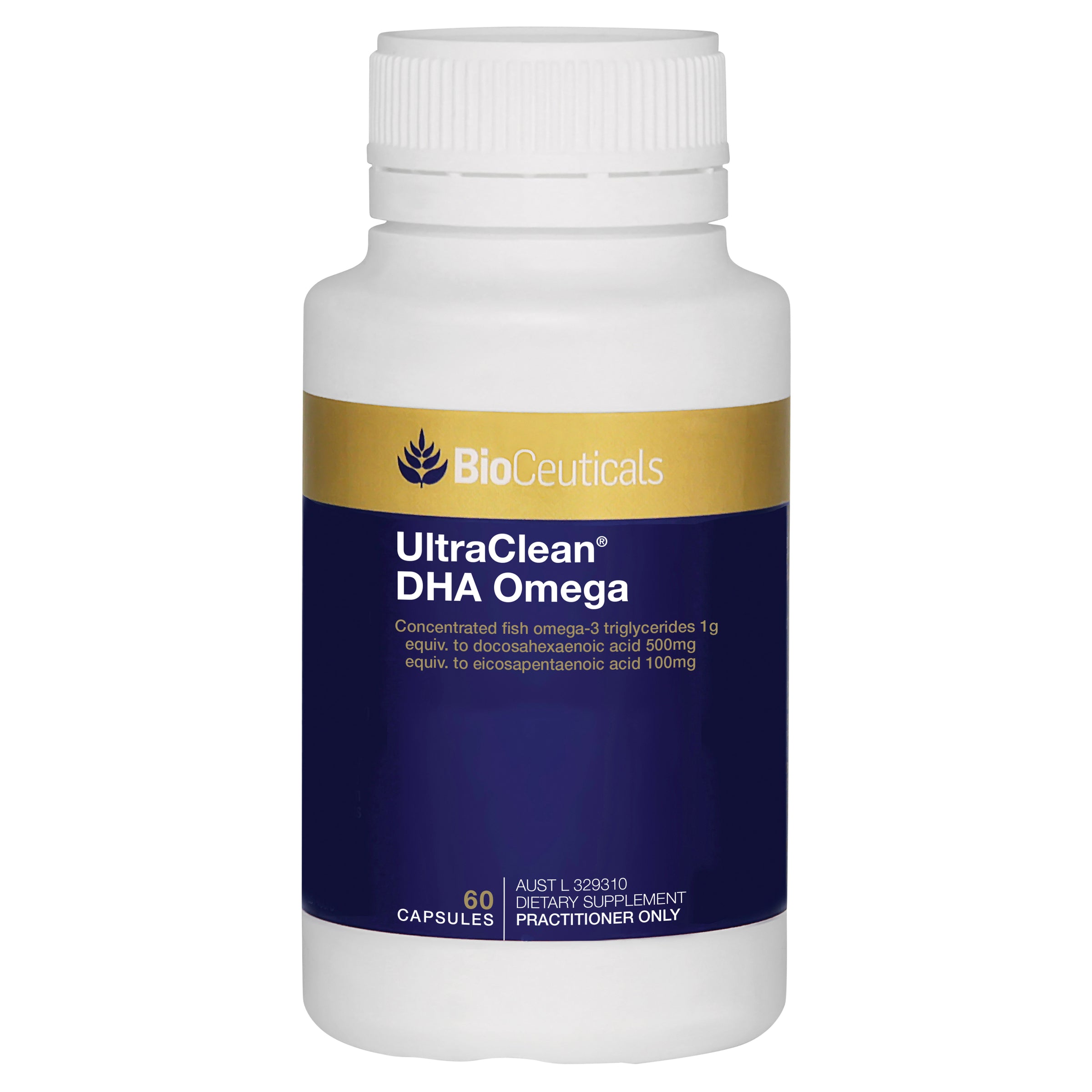 BioCeuticals UltraClean DHA Omega Soft Capsules 60s