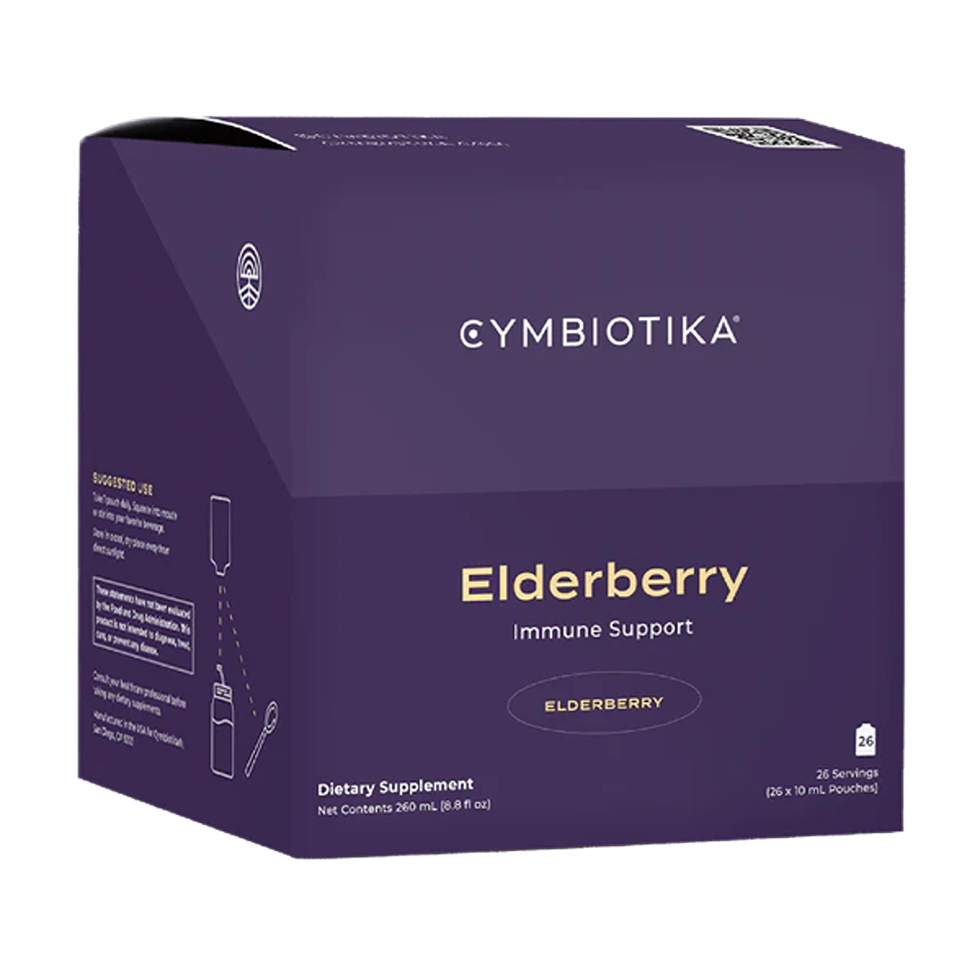 Cymbiotika Liposomal Elderberry 26 x 10mL