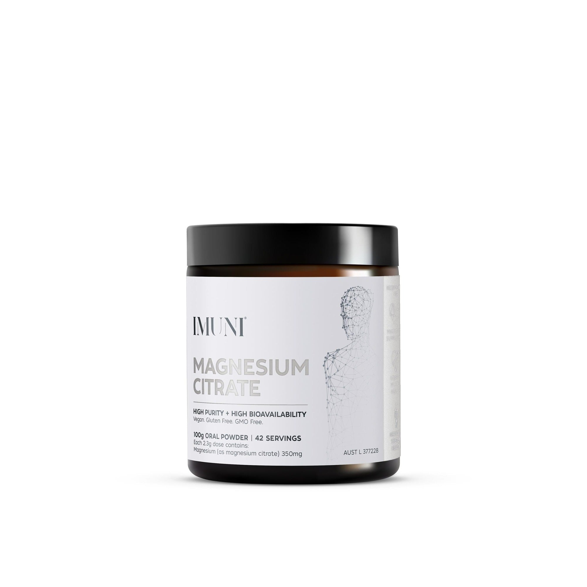 Imuni Magnesium Citrate 100g