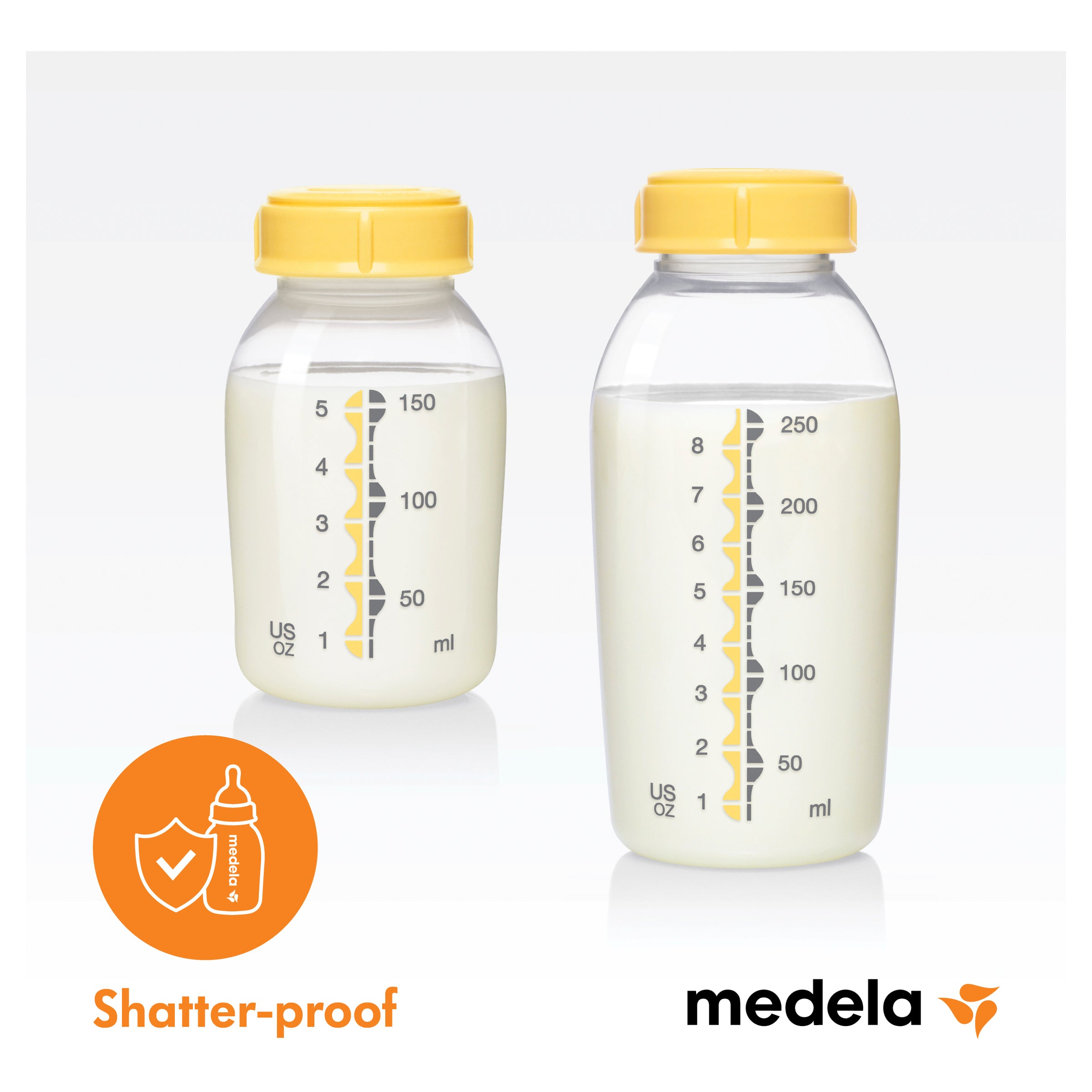 Medela Breastmilk Bottles 250mL - Pack of 2