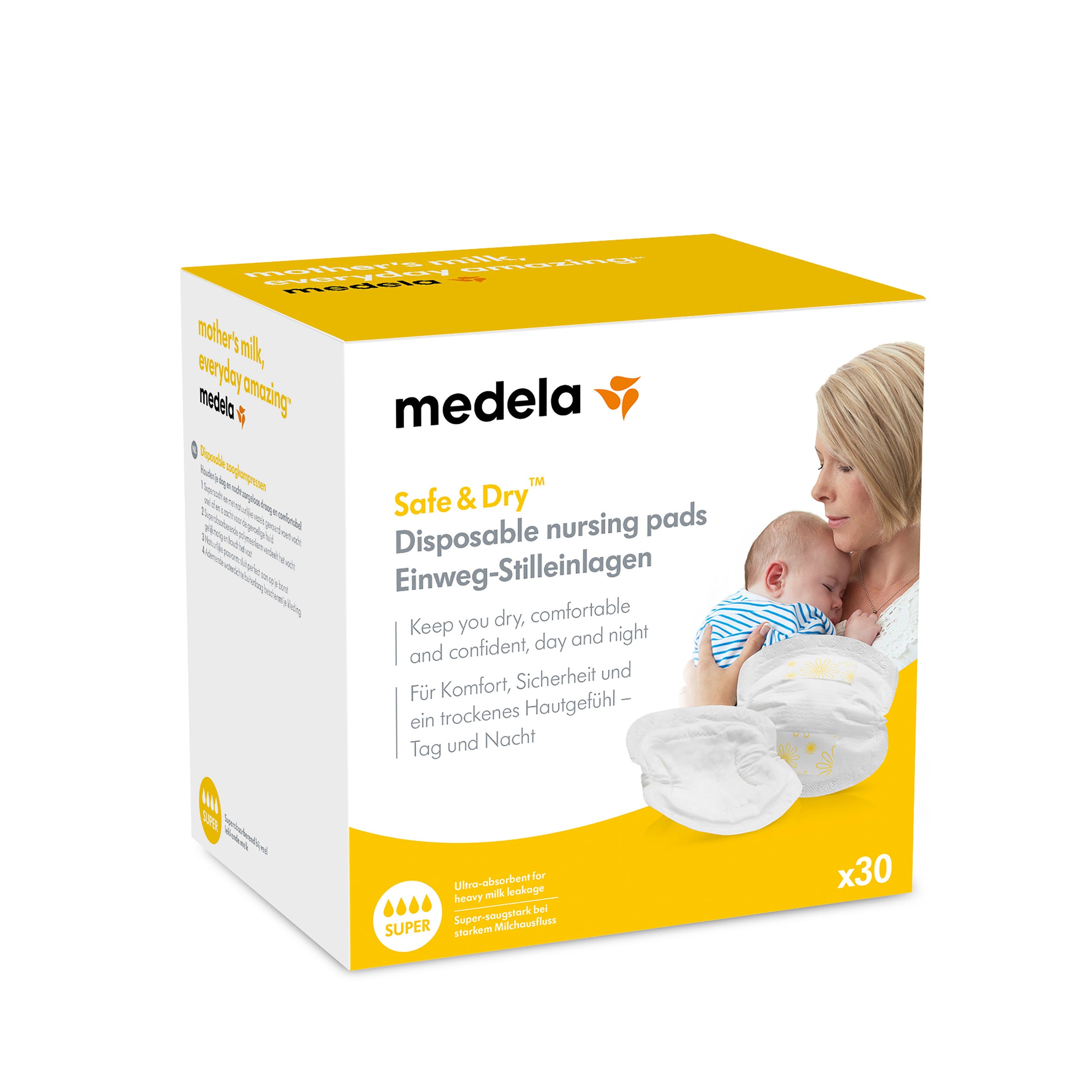 Medela Safe & Dry Ultra Thin Pack of 30