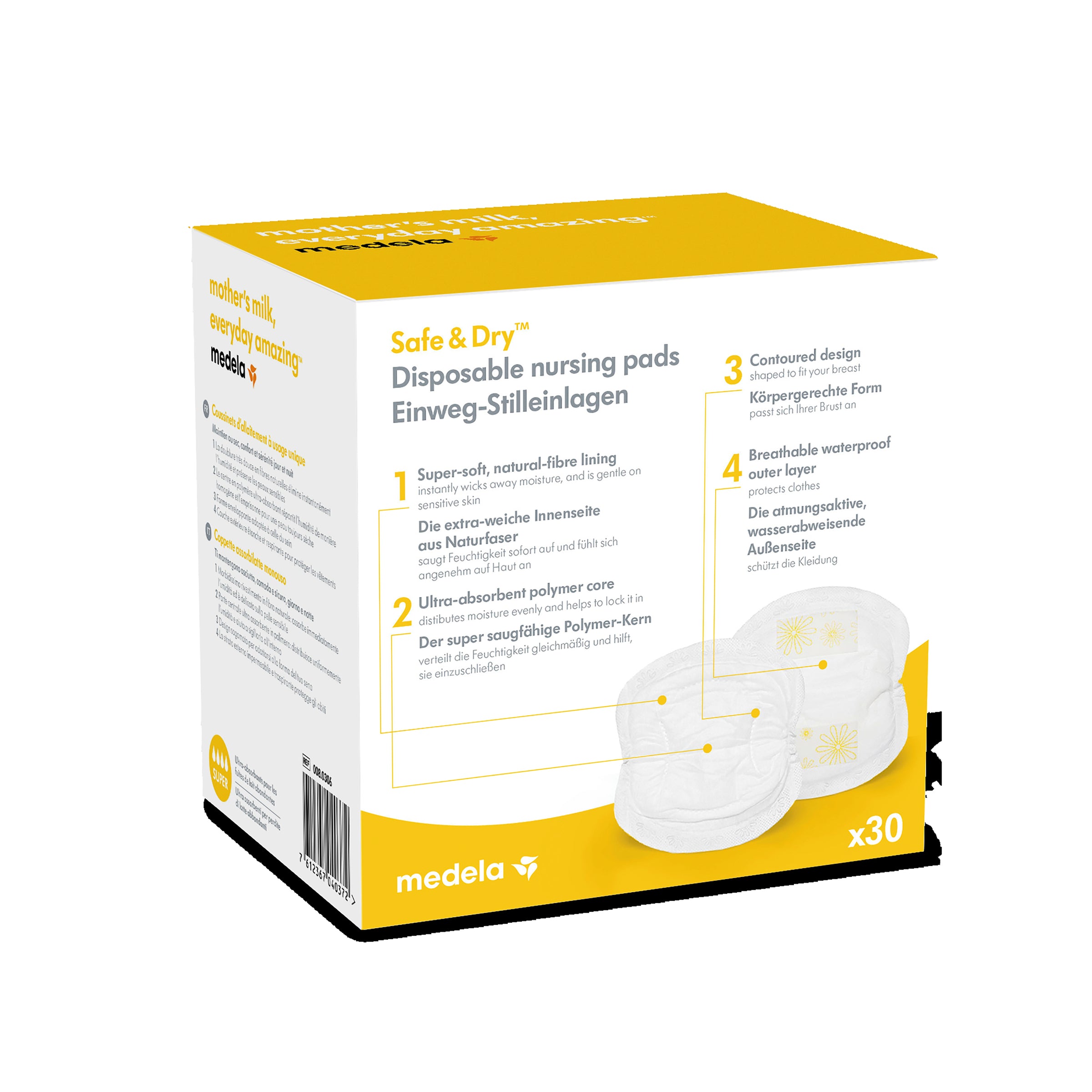 Medela Safe & Dry Ultra Thin Pack of 30