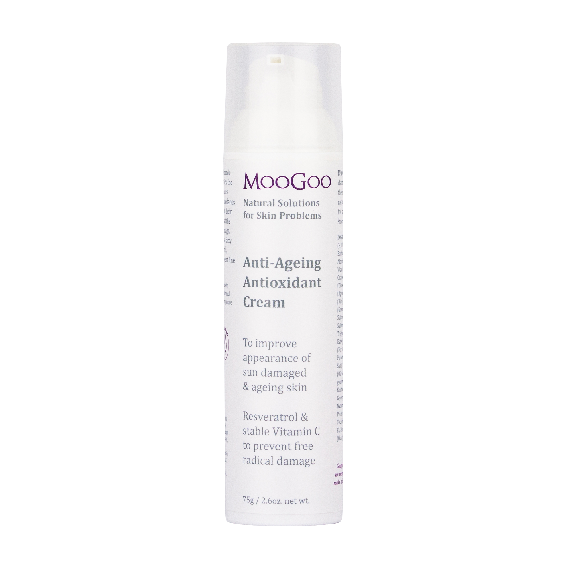 Moogoo Anti-Aging Antioxidant  Face Cream 75g