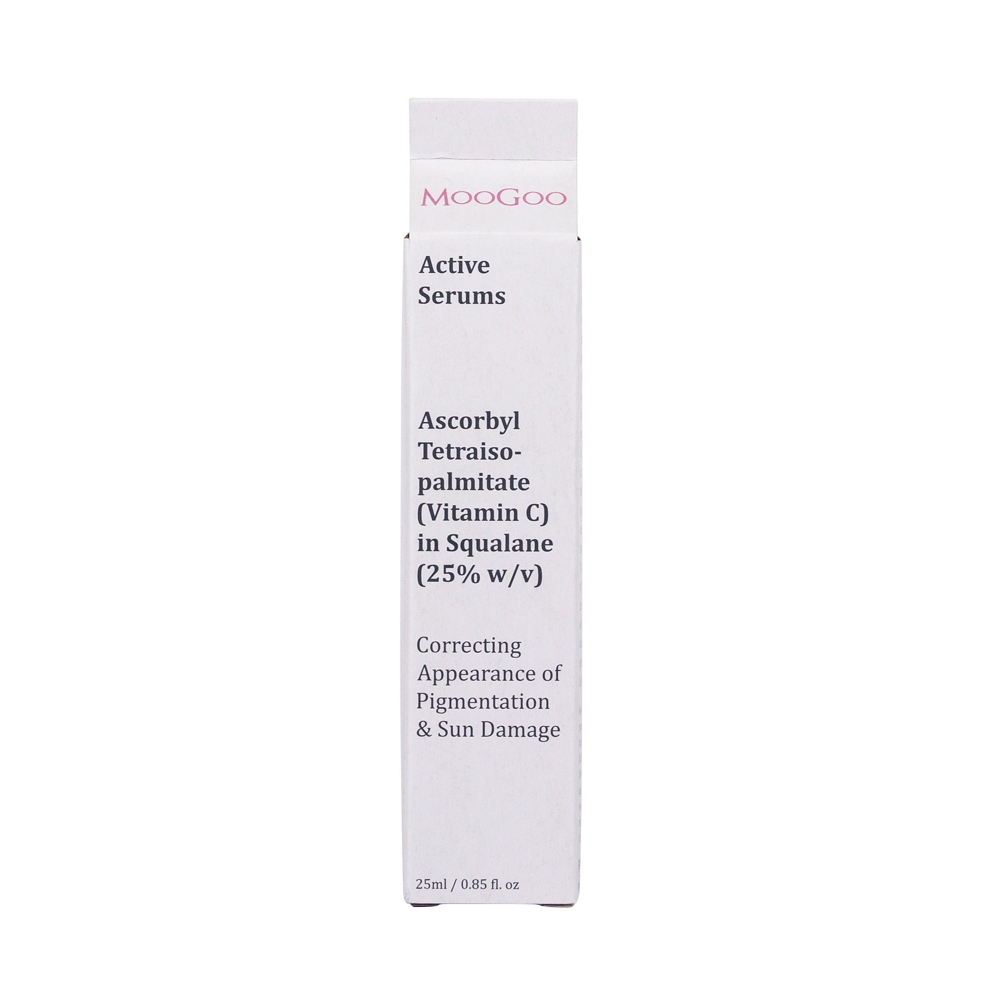 Moogoo Ascorbyl Tetraisopalmitate (Vitamin C) in Squalene 25mL