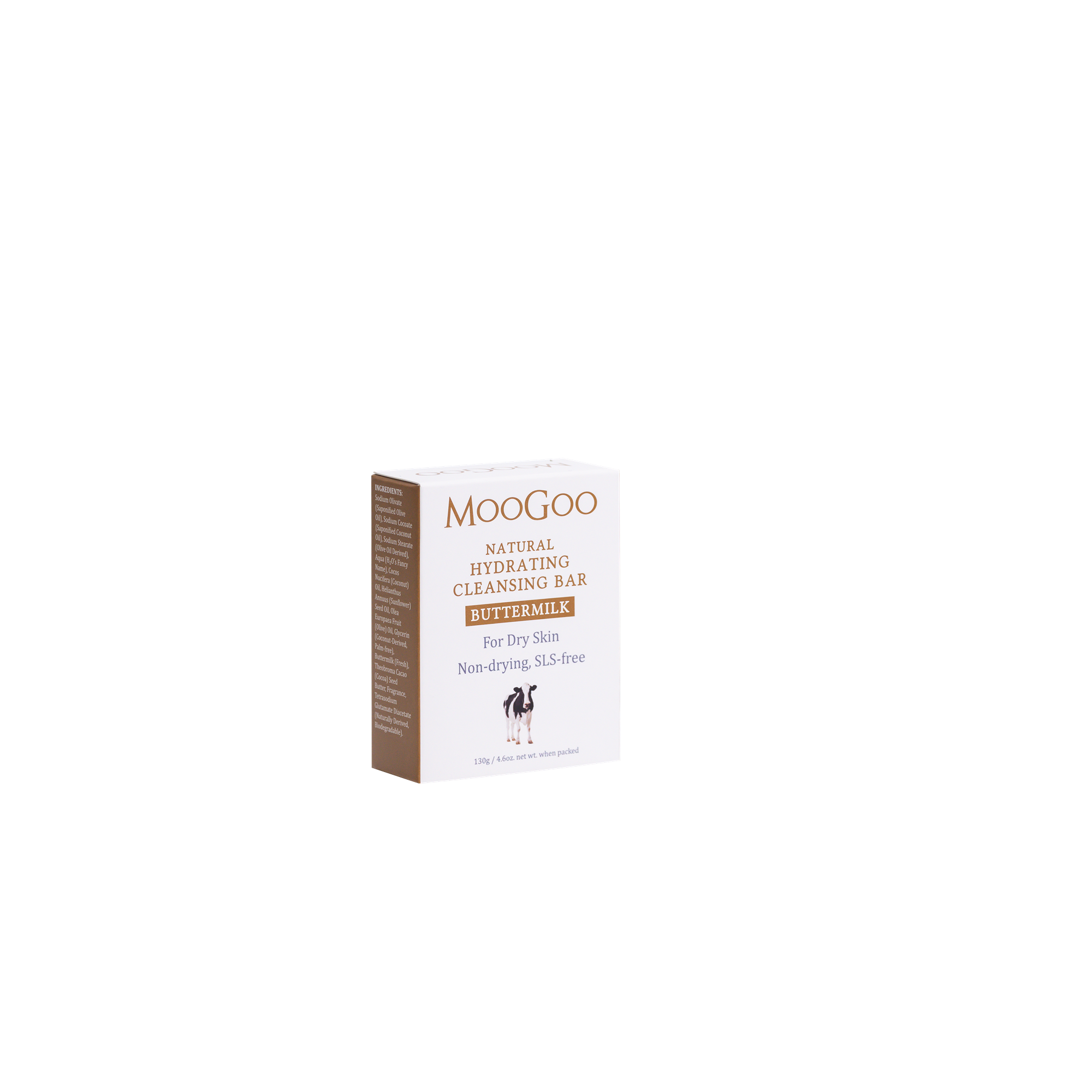 Moogoo Cleansing Soap Bar - Buttermilk 130g