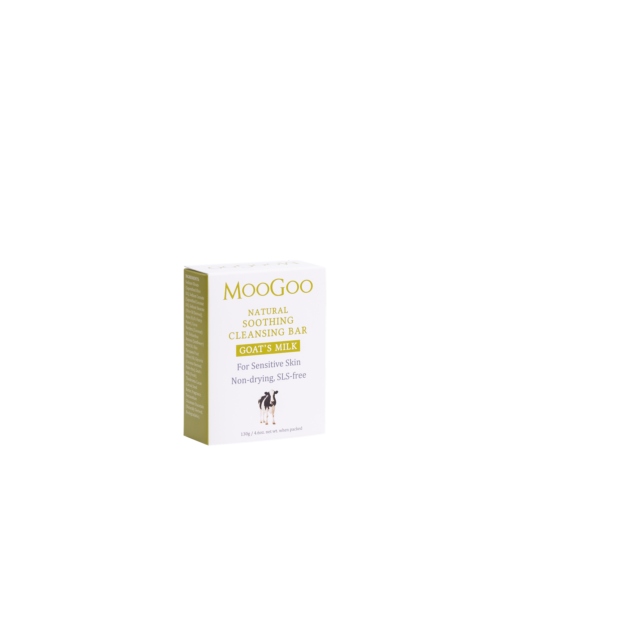 Moogoo Cleansing Soap Bar - Goat Milk 130g