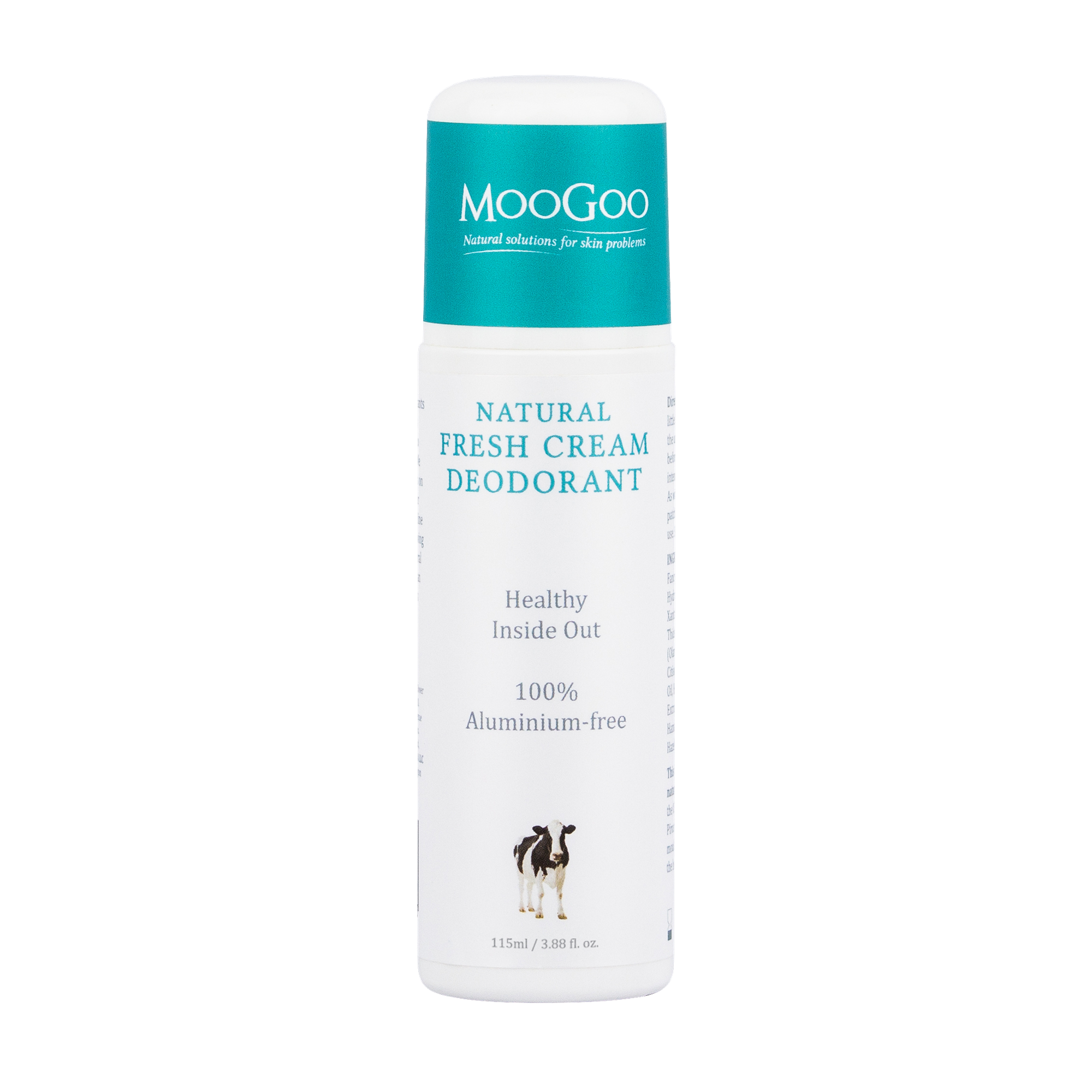 Moogoo Fresh Cream Deodorant - Lemon Myrtle 115mL