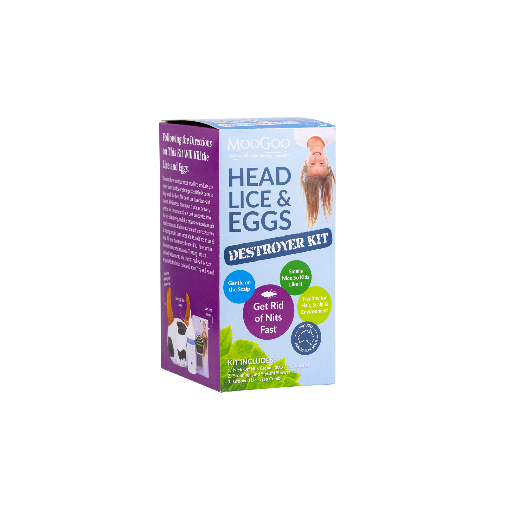 Moogoo Head Lice & Eggs Destroyer Kit