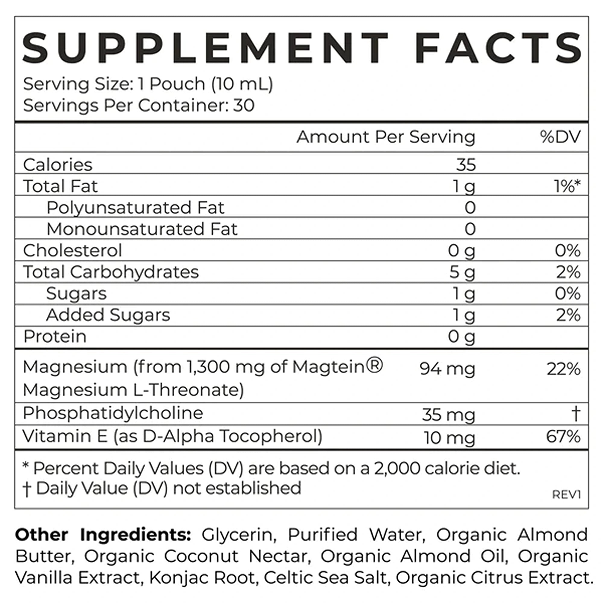 Cymbiotika Magnesium L Threonate  30 x 10mL