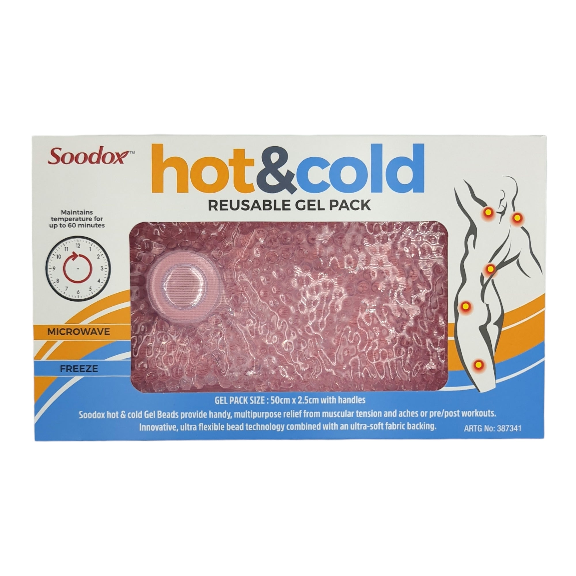 Soodox Hot & Cold Gel Bead Pack Large