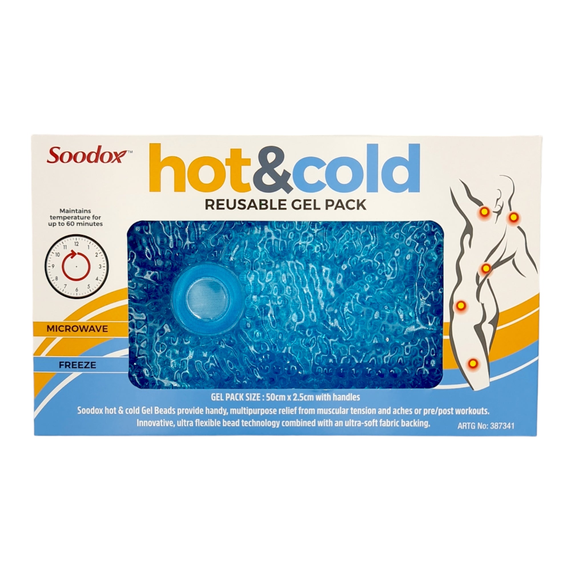 Soodox Hot & Cold Gel Bead Pack Large