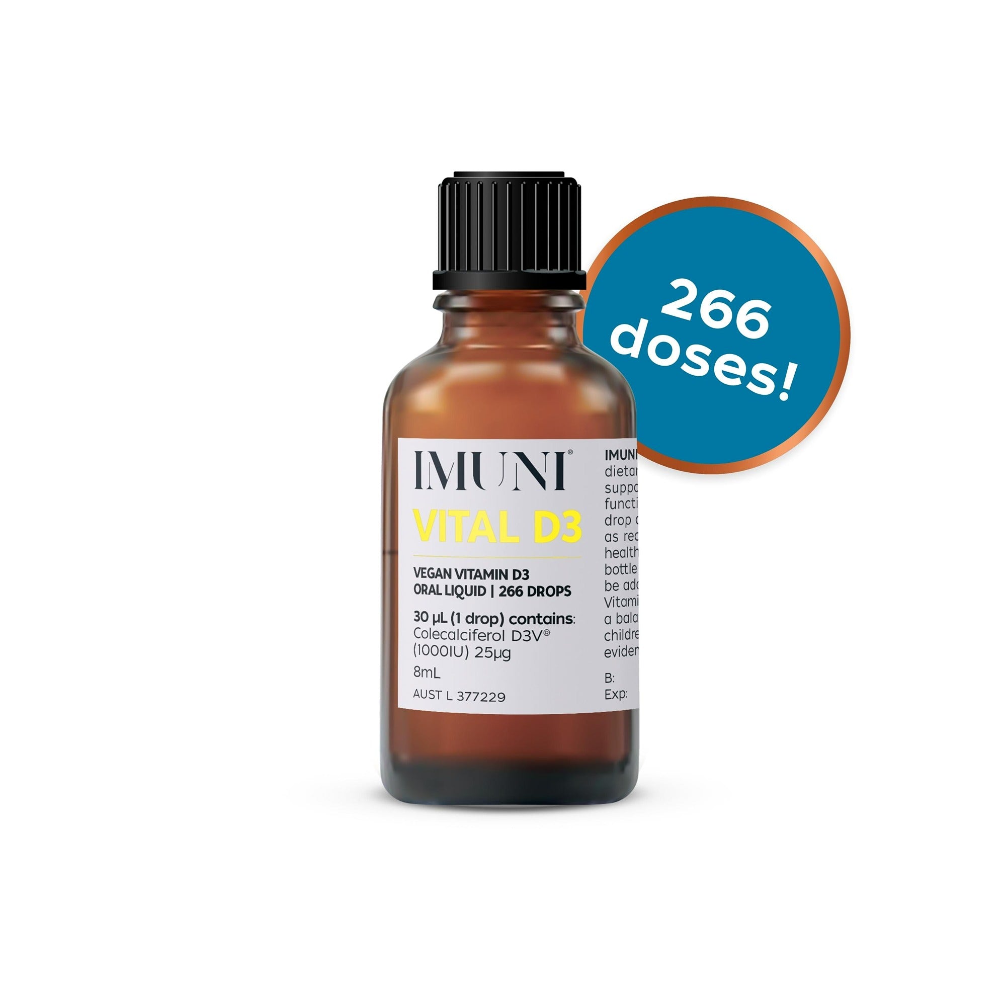 Imuni Vitamin D3 - 266 Oral Drops